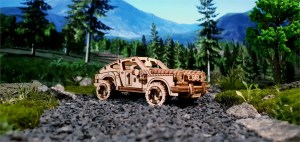 WOODEN CITY 3D puzzle Superfast Rally Car č.4 (5/16)